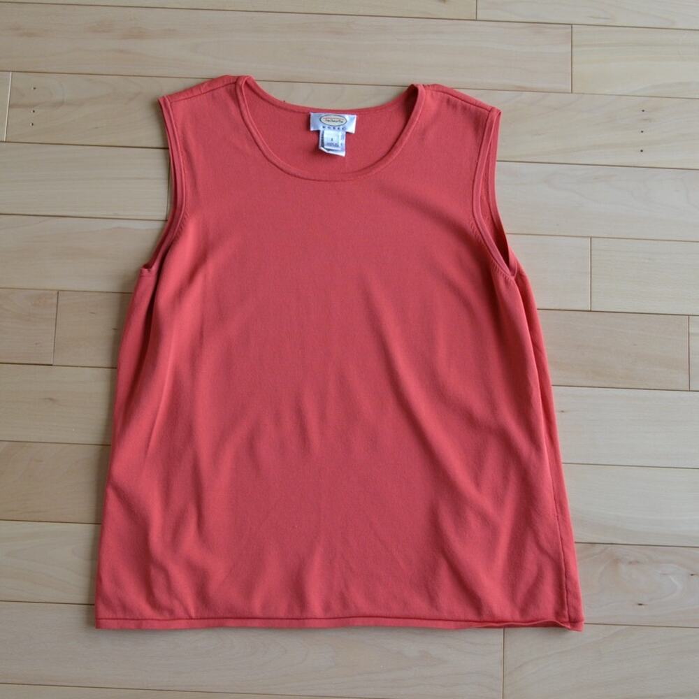 Talbots Tank Top Orange Size 0X